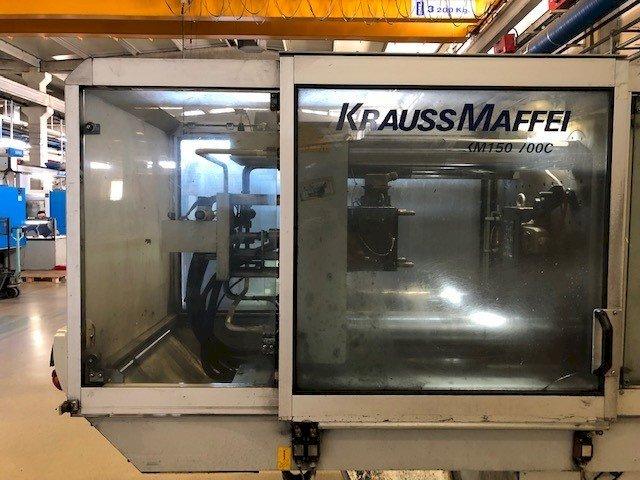 Vooraanzicht  van Krauss Maffei 150-700 C2  machine