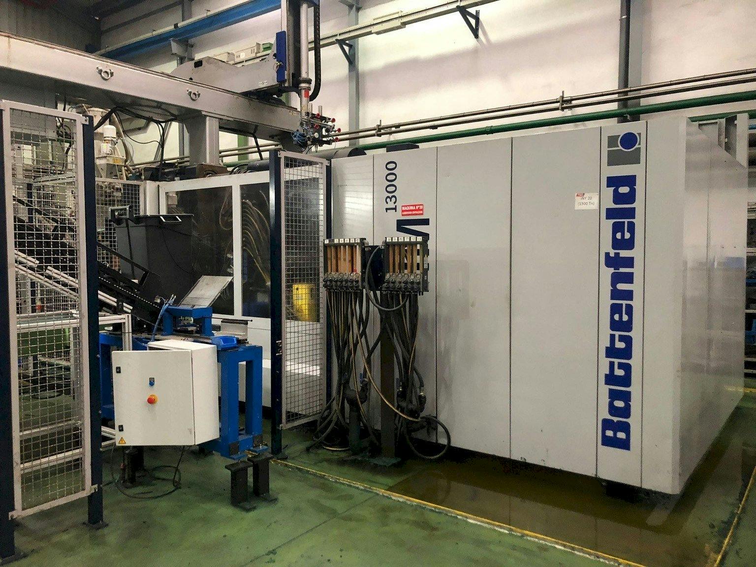 Vooraanzicht  van Battenfeld HM 13000  machine