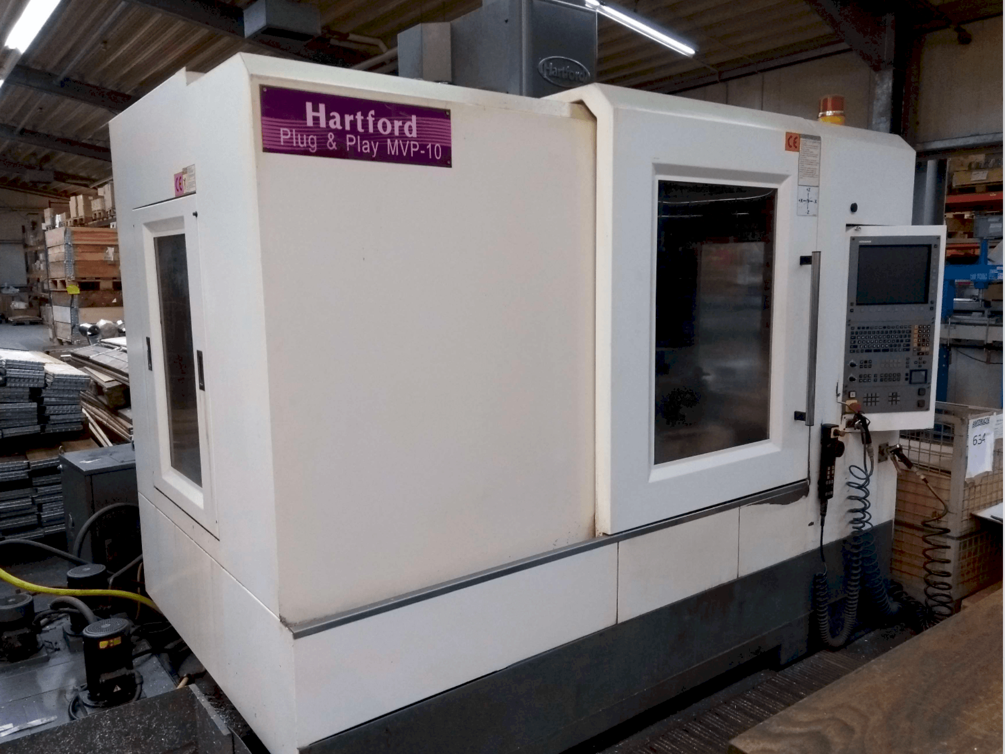 Vooraanzicht  van HARTFORD Plug & Play MVP 10  machine