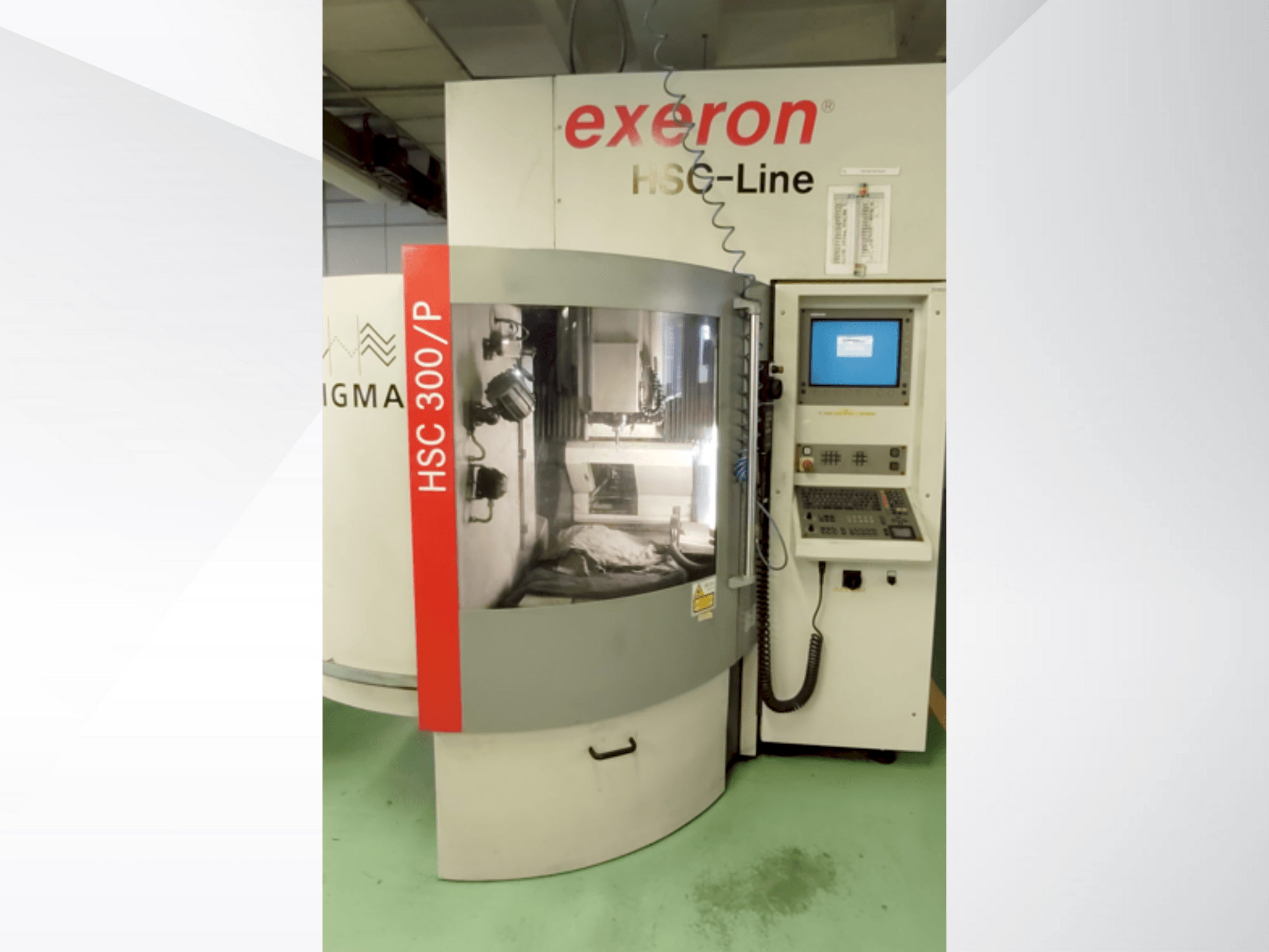 Vooraanzicht  van EXTRON Digma HSC 300/P  machine