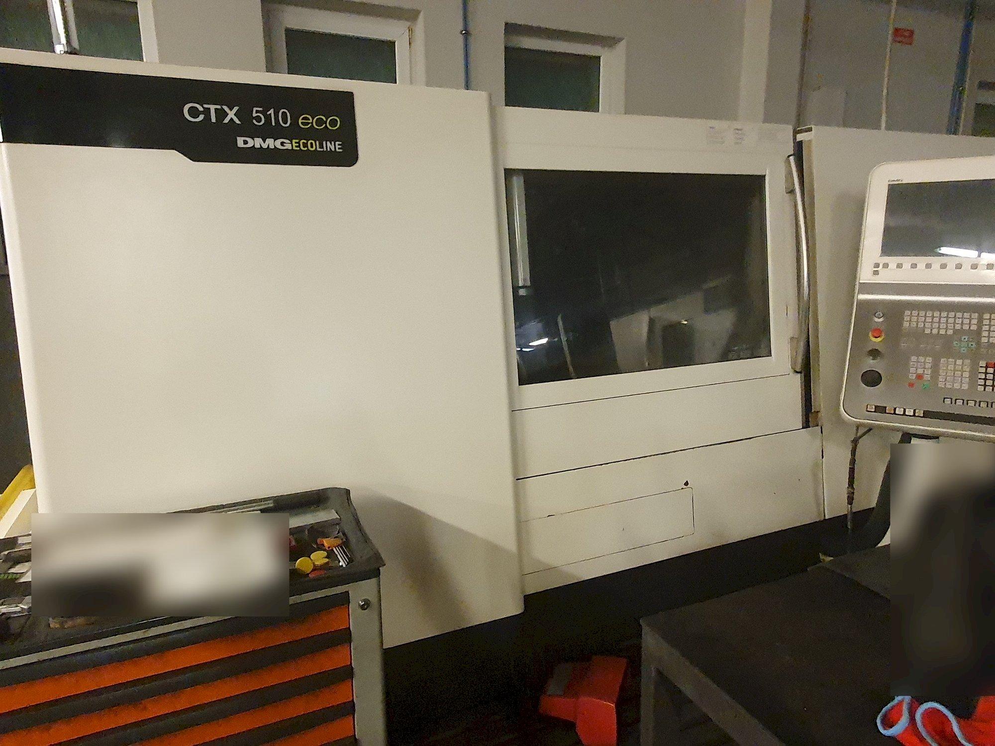 Vooraanzicht  van DMG GILDEMEISTER ecoline CTX 510 eco V3  machine