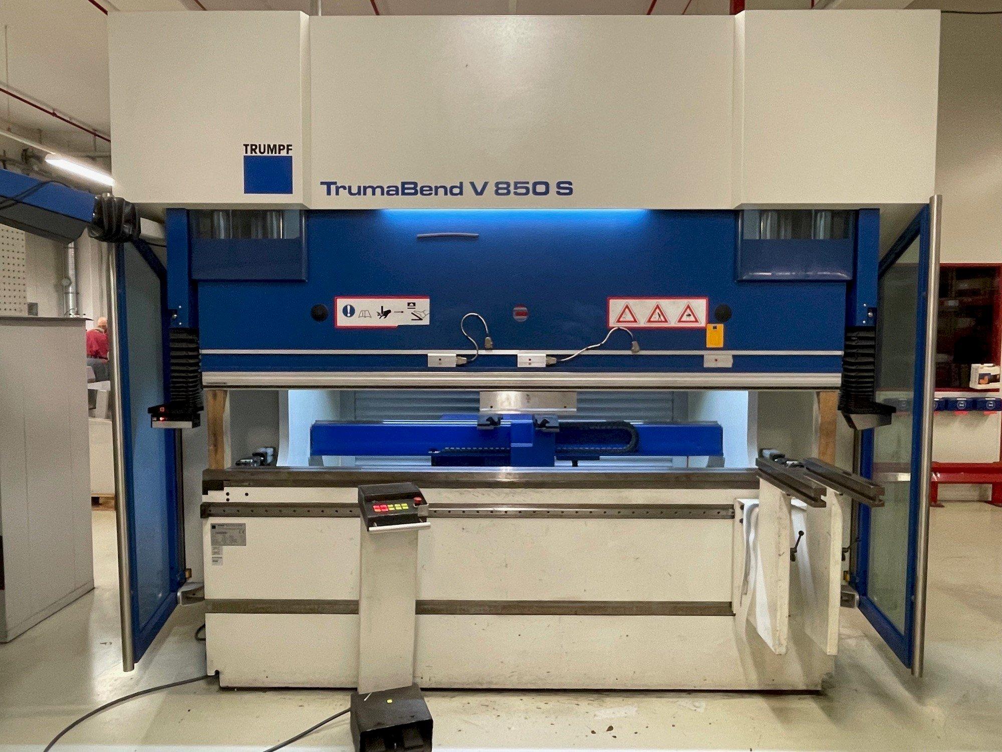 Vooraanzicht  van TRUMPF TrumaBend V 850SX  machine