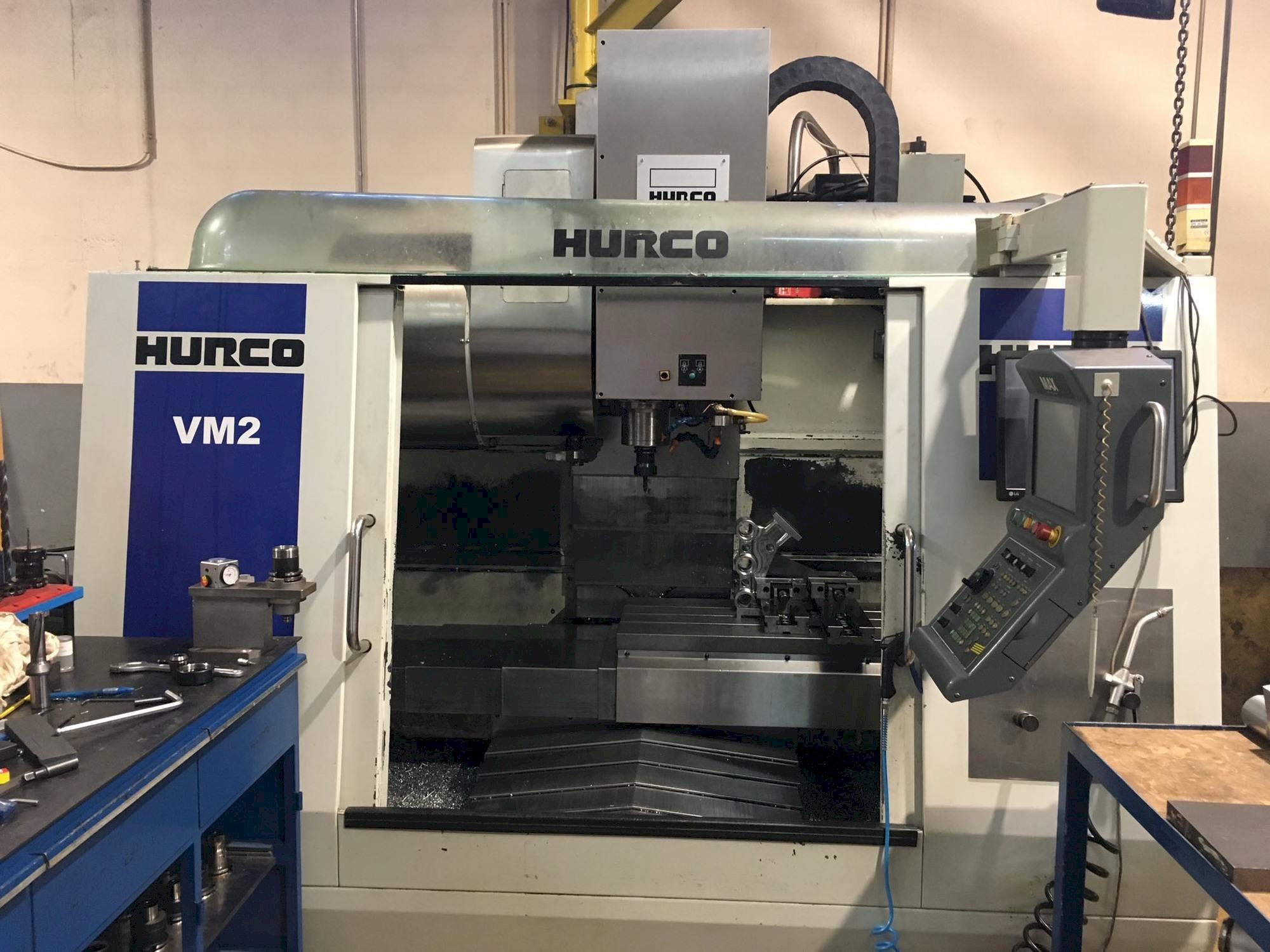 Vooraanzicht  van Hurco VM2  machine