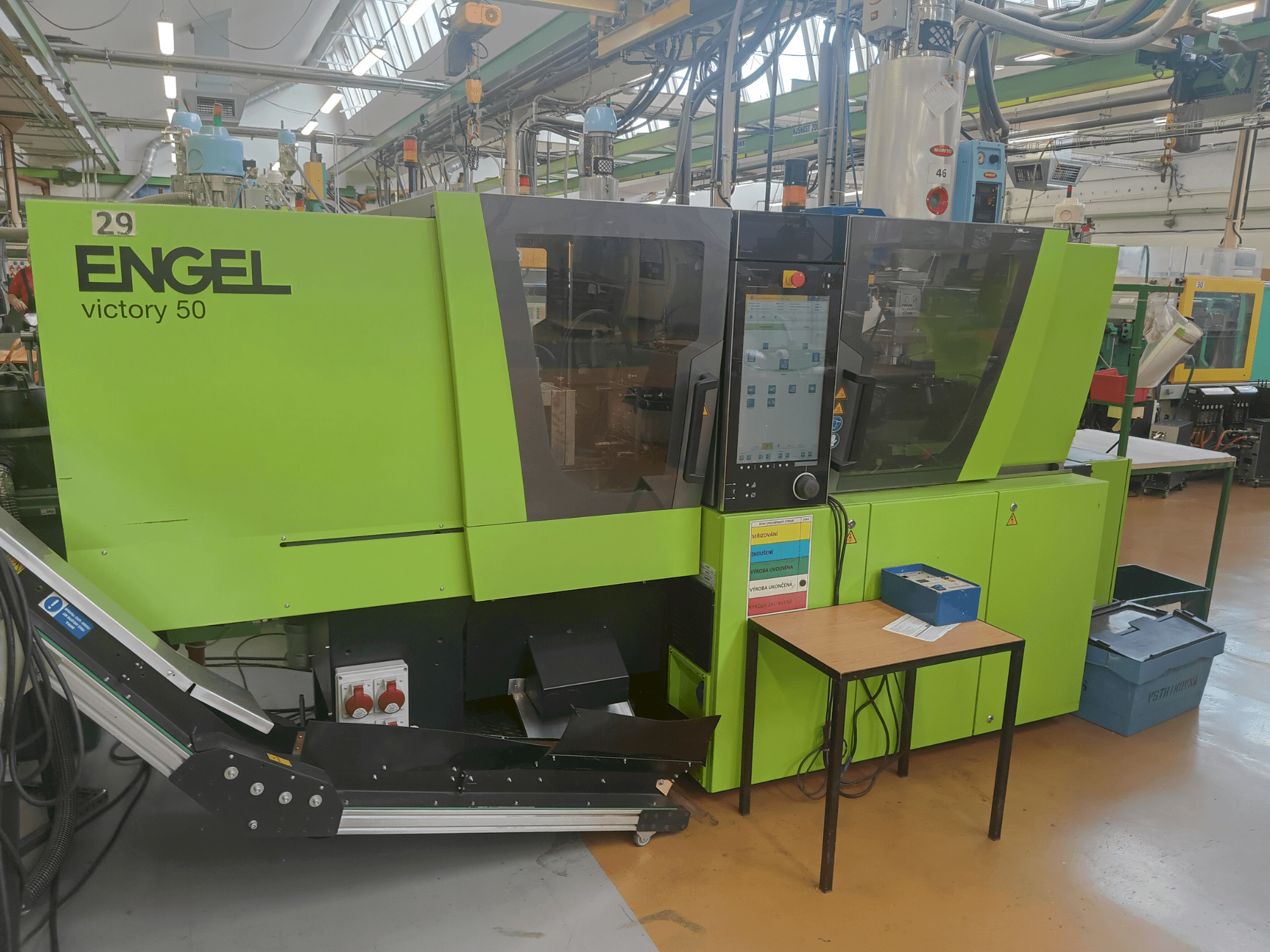 Vooraanzicht  van Engel Victory 200/50 spex  machine