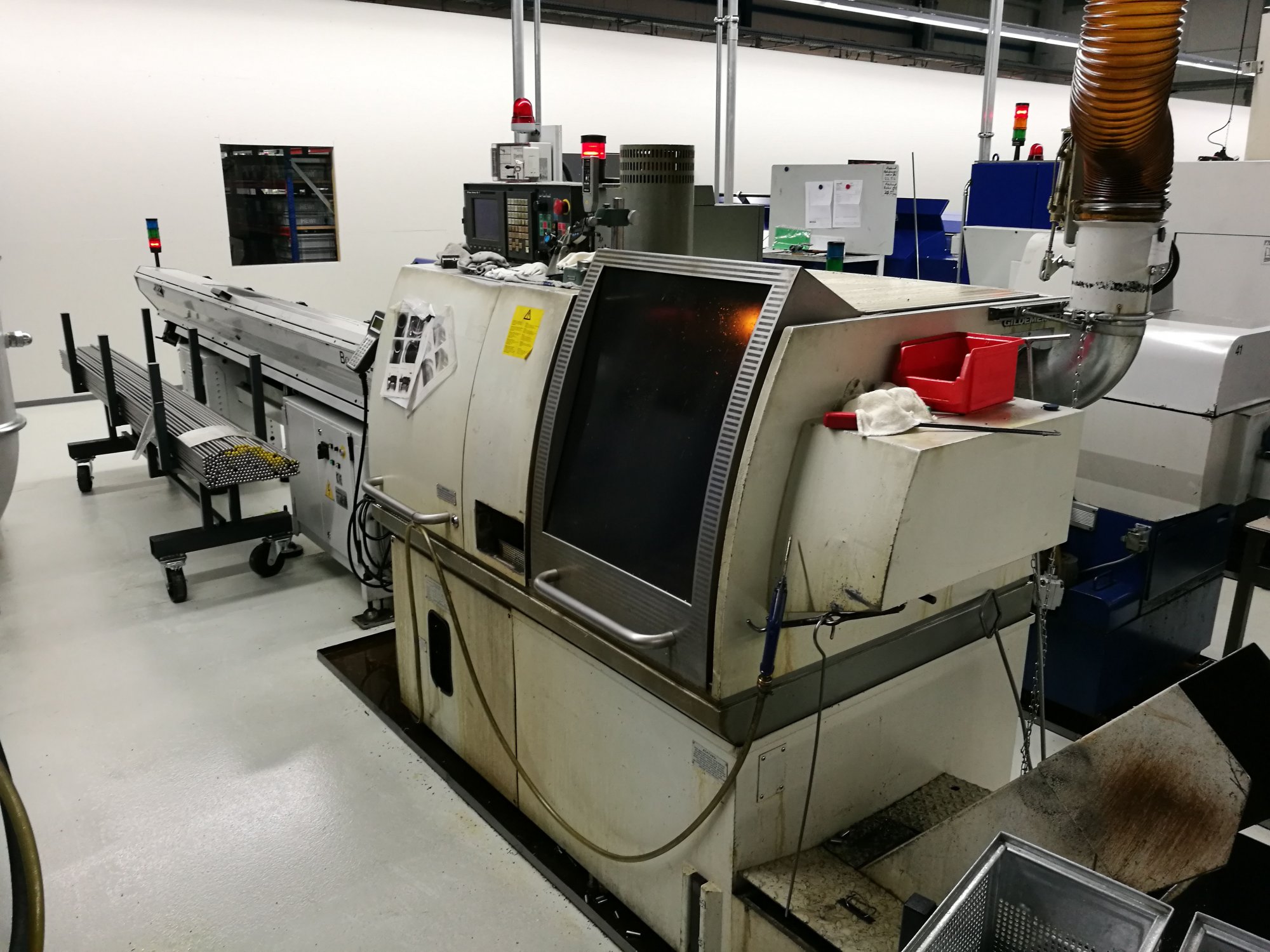 Detail  van Gildemeister GD 20 machine