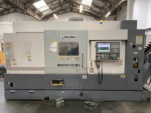 Vooraanzicht  van Okuma MULTUS B300-W  machine