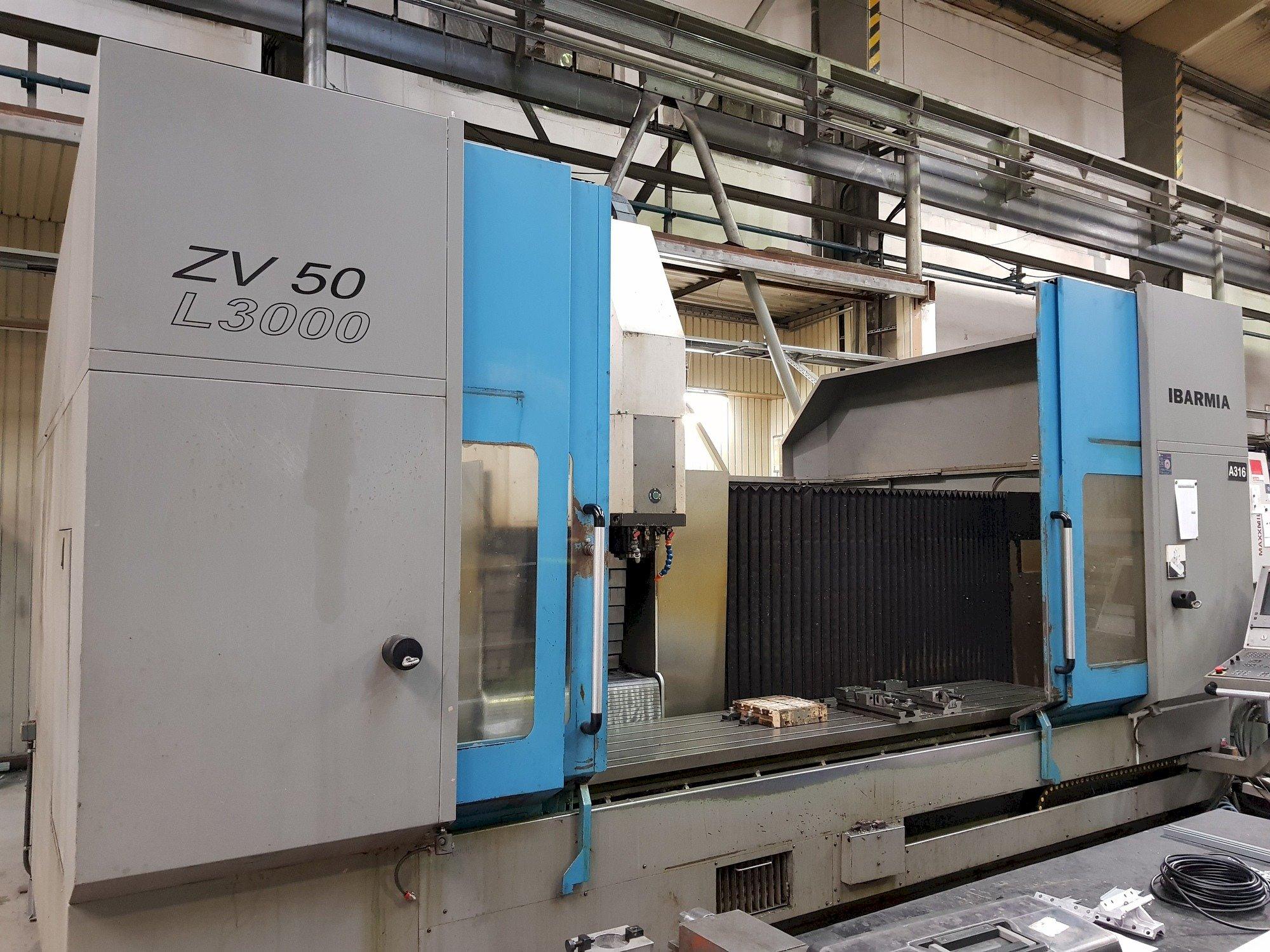 Vooraanzicht  van IBARMIA ZV 50/3000  machine