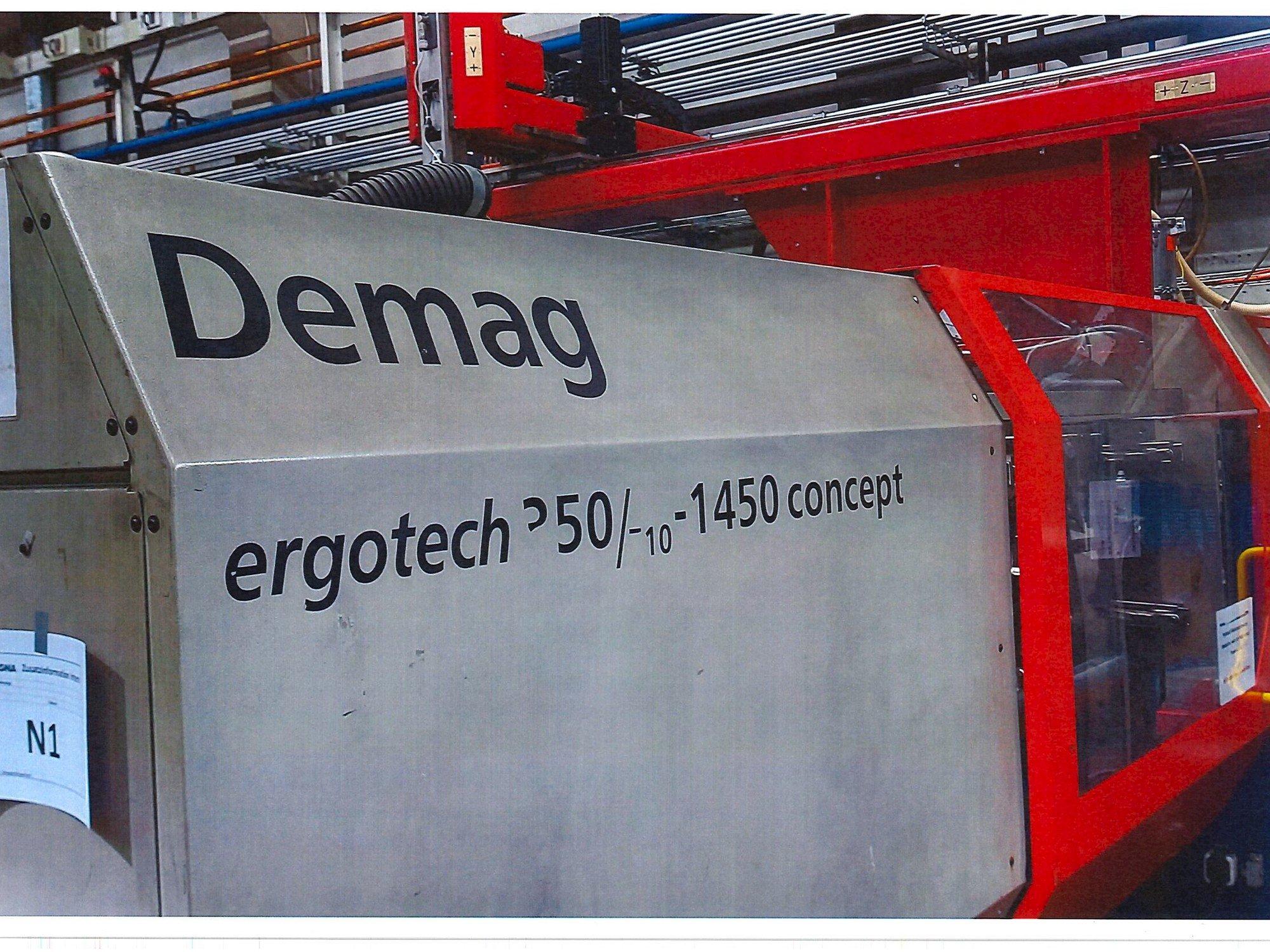 Vooraanzicht  van DEMAG ergotech 350/710-1450 concept  machine