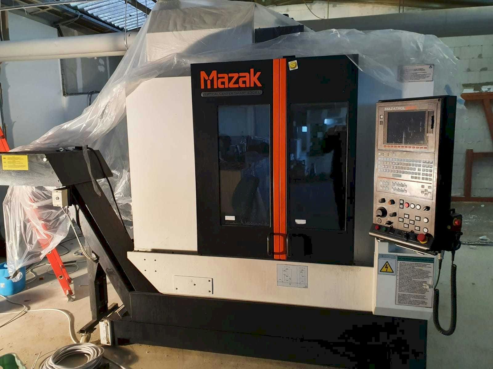 Vooraanzicht  van Mazak VCS 430A L  machine