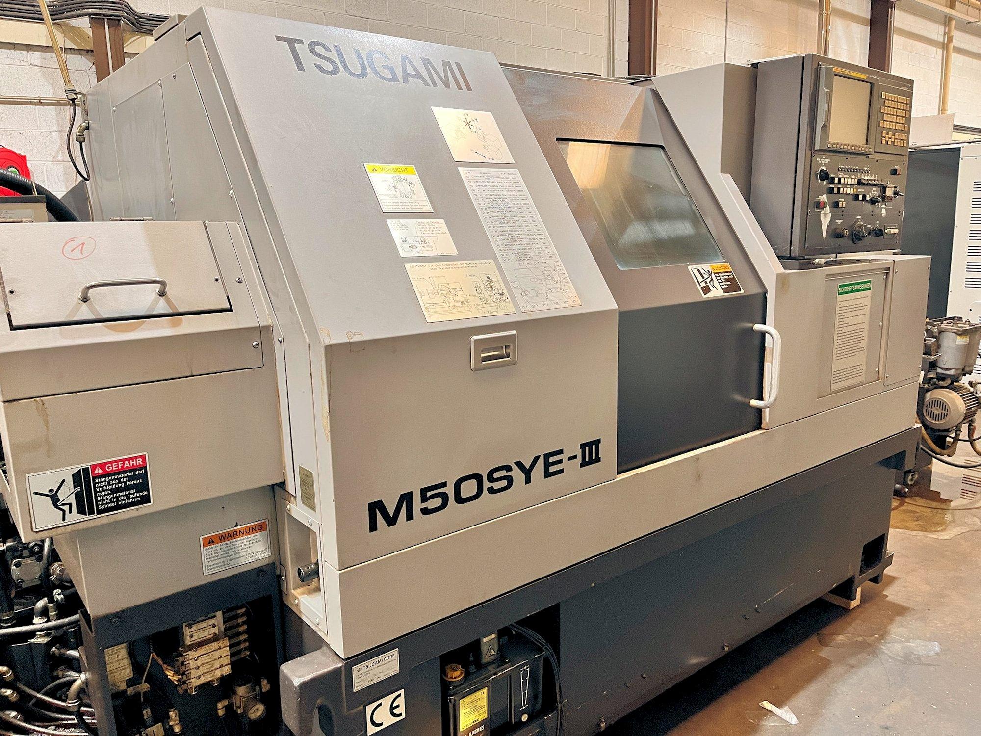 Vooraanzicht  van TSUGAMI M50SYE-III  machine