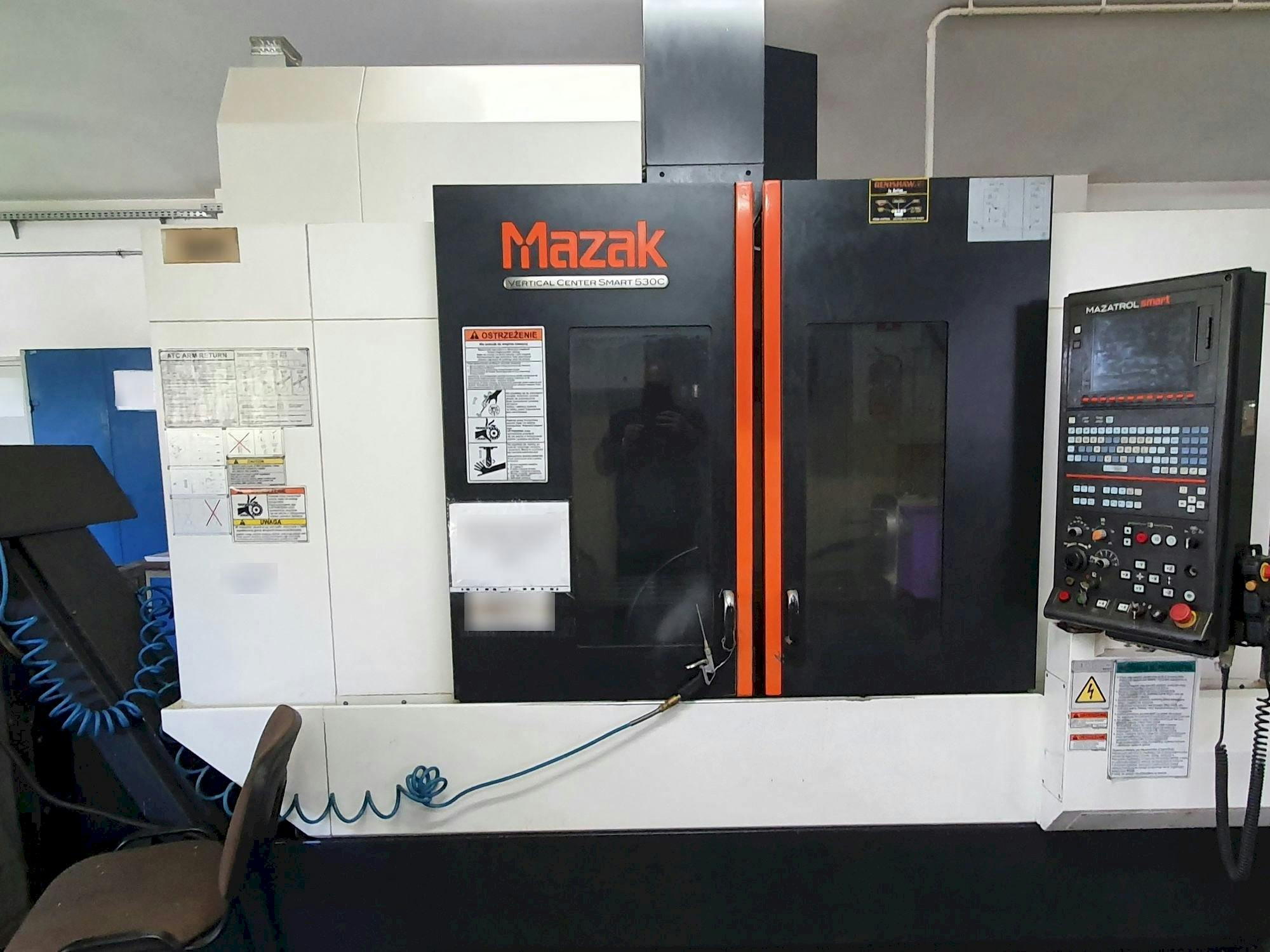 Vooraanzicht  van Mazak Smart 530C  machine