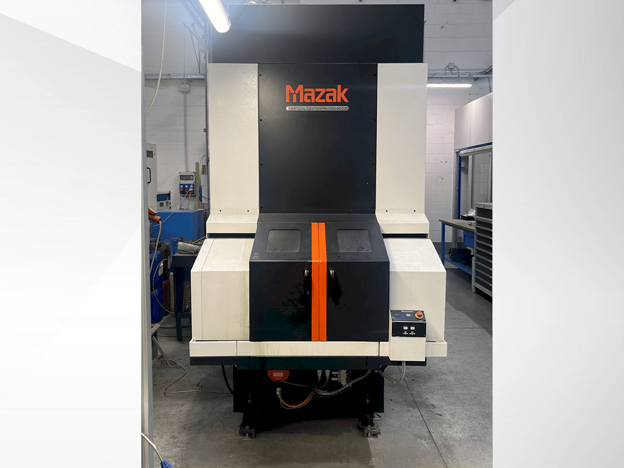 Vooraanzicht  van Mazak VC PRIMOS 400S  machine
