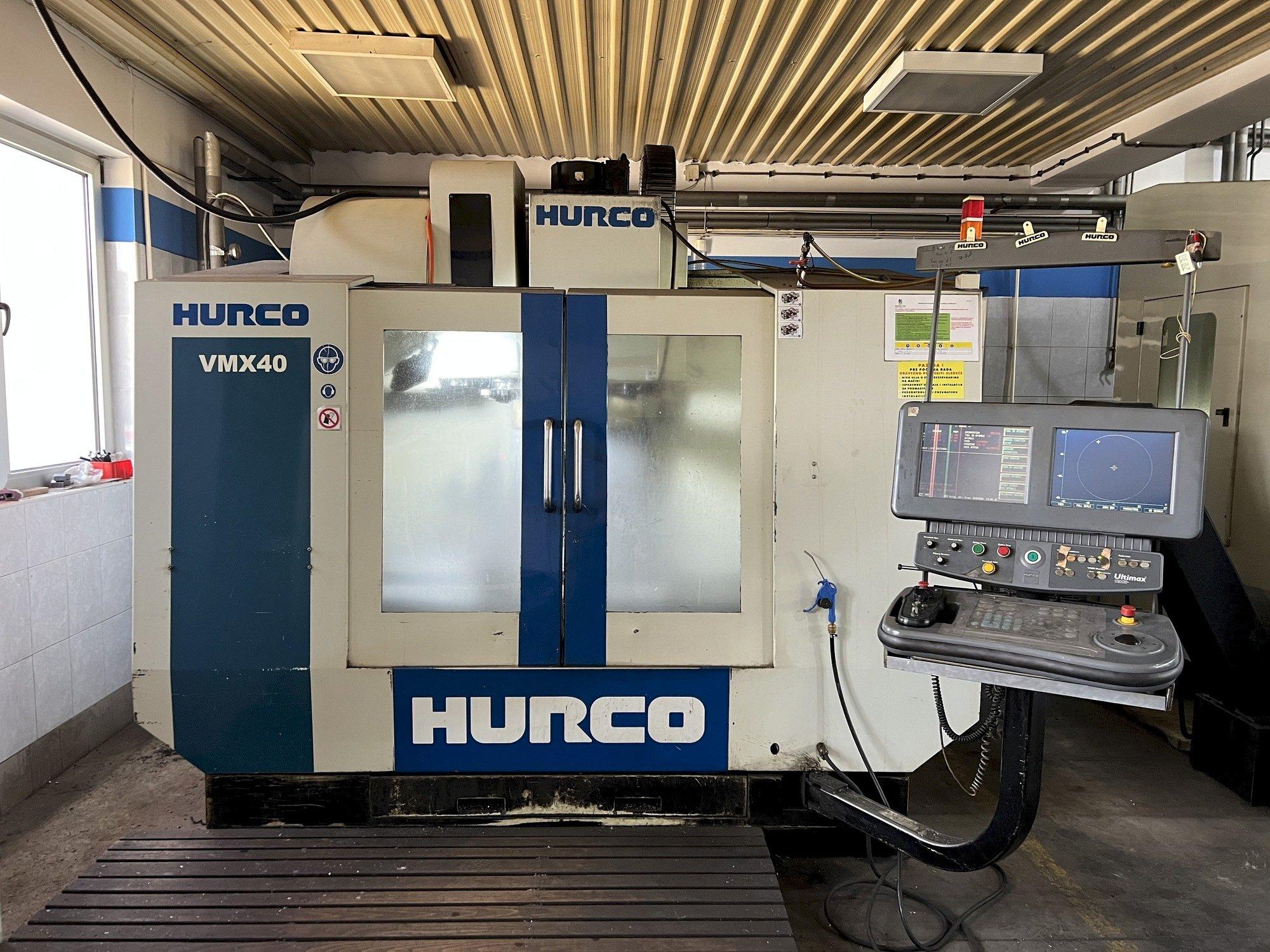 Vooraanzicht  van Hurco VMX 40  machine