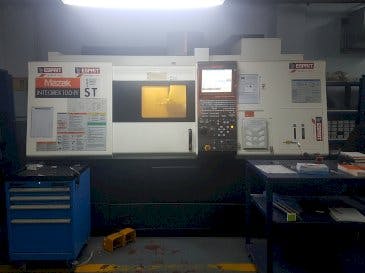 Vooraanzicht  van Mazak Integrex 100-IV  machine