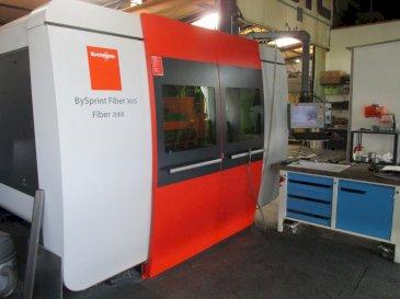 Linkerzijdeaanzicht  van Bystronic BySprint Fiber 3015  machine