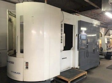 Vooraanzicht  van Kitamura Mycenter HX500i  machine