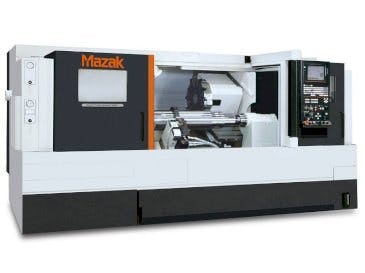 Vooraanzicht  van Mazak QUICK TURN SMART 350M  machine