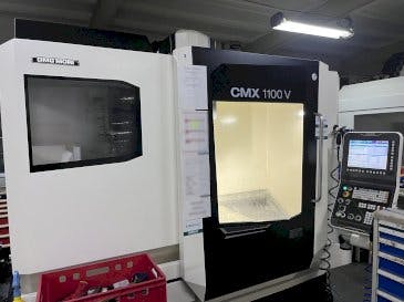 Linkerzijdeaanzicht  van DMG MORI CMX 1100 V  machine