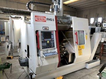 Links zicht  van TRAUB TNC 42 machine