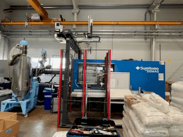 Vooraanzicht  van SUMITOMO SHI DEMAG IntElect2 500/920-2200  machine