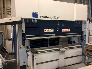 Vooraanzicht  van Trumpf TruBend 5085  machine