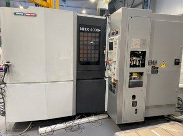 Vooraanzicht  van DMG Mori Seiki NHX4000  machine