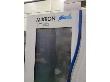 Vooraanzicht  van MIKRON VCP 600  machine