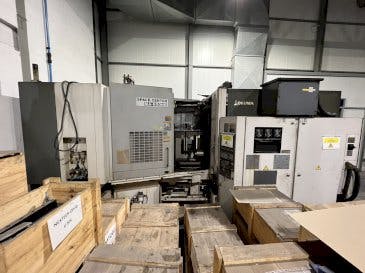 Vooraanzicht  van Okuma MA-600HB  machine