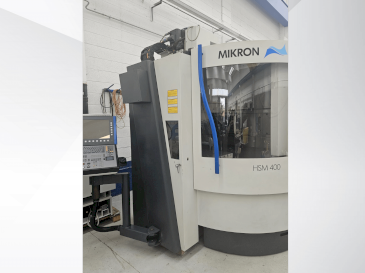 Vooraanzicht  van MIKRON HSM 400  machine