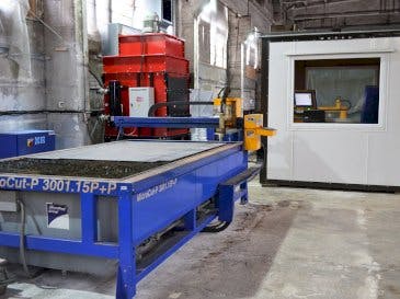 Vooraanzicht  van MicroStep MicroCut-P 3001.15 P+P  machine