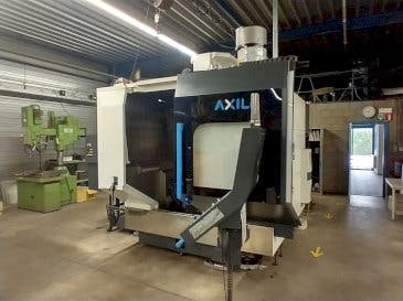 Vooraanzicht  van AXILE G6 Compact  machine