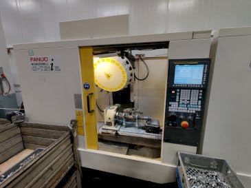 Vooraanzicht  van FANUC Robodrill α-T21iEL  machine