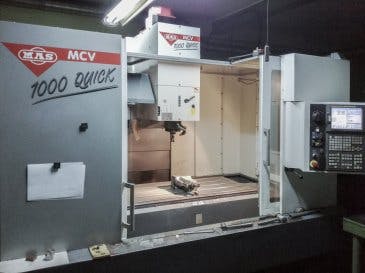 Links zicht  van KOVOSVIT MAS MCV 1000 QUICK machine